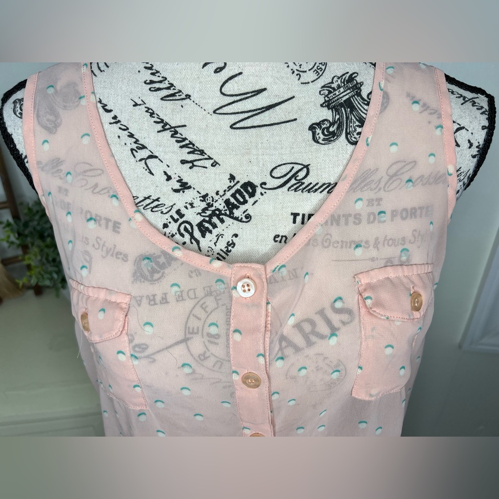 MINE Racerback Blouse - Picture 2 of 6